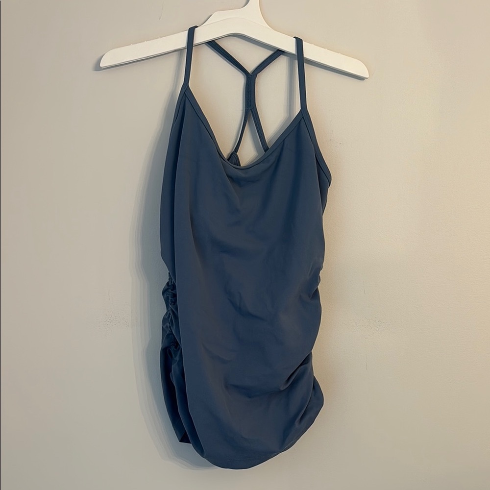 CRZ YOGA Women's Tank Top in Slate Blue